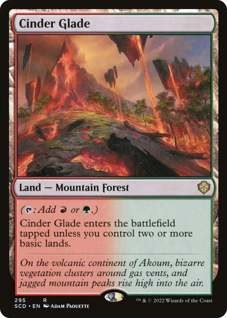 Cinder Glade [Starter Commander Decks] | Gaming Infinity