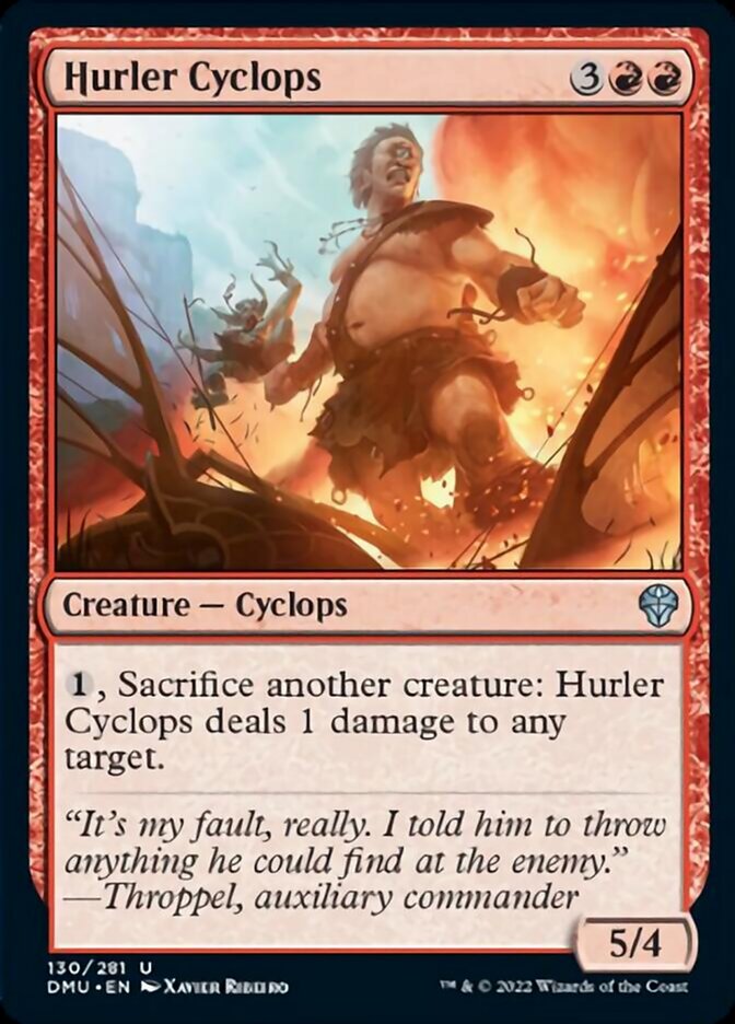 Hurler Cyclops [Dominaria United] | Gaming Infinity