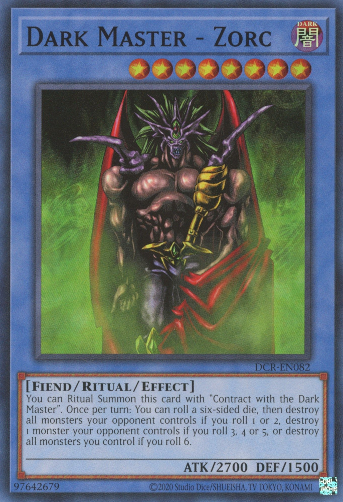 Dark Master - Zorc [DCR-EN082] Super Rare | Gaming Infinity