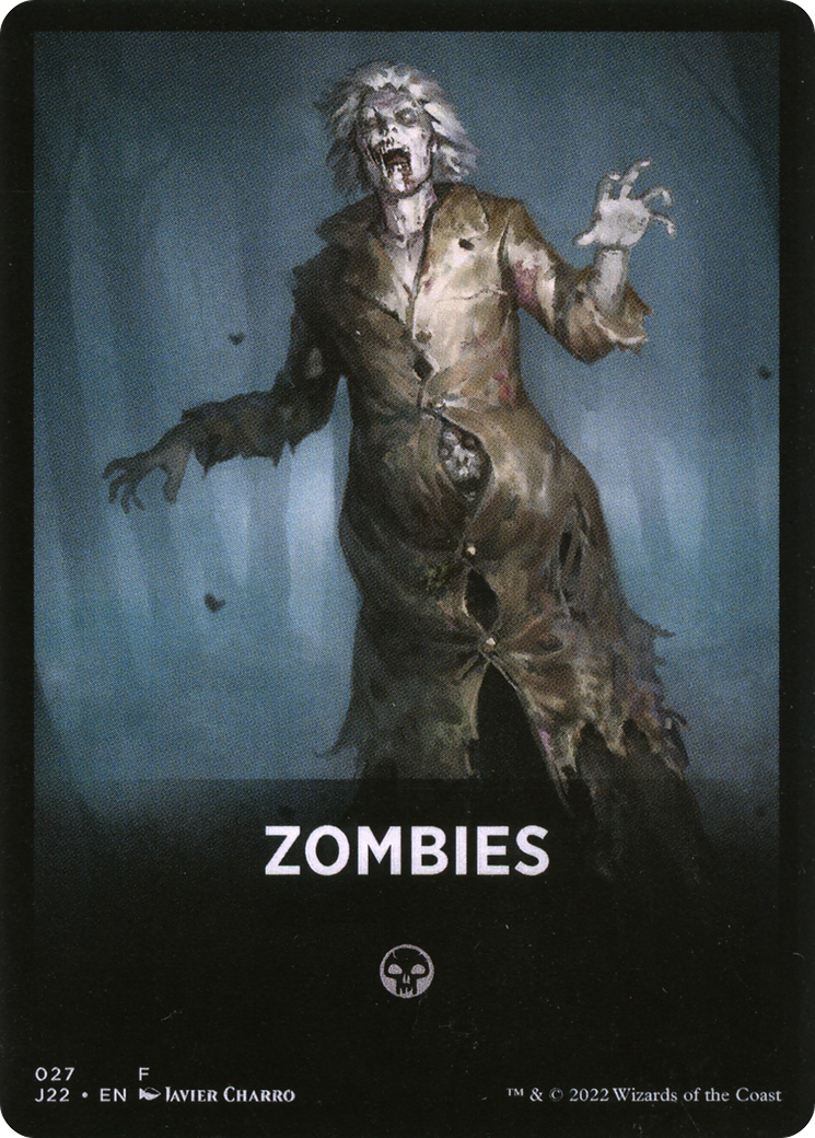 Zombies Theme Card [Jumpstart 2022 Front Cards] | Gaming Infinity