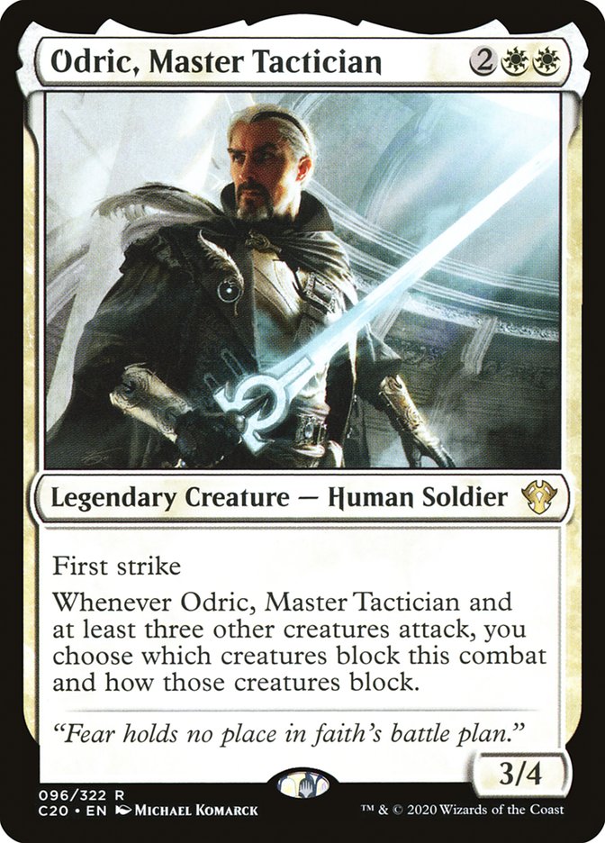 Odric, Master Tactician [Commander 2020] | Gaming Infinity