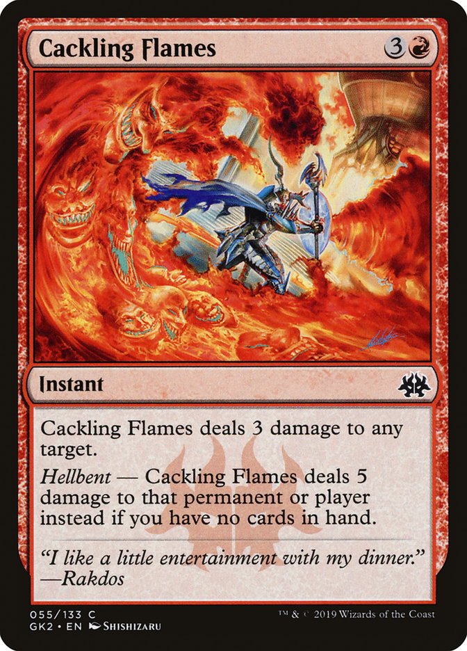 Cackling Flames [Ravnica Allegiance Guild Kit] | Gaming Infinity