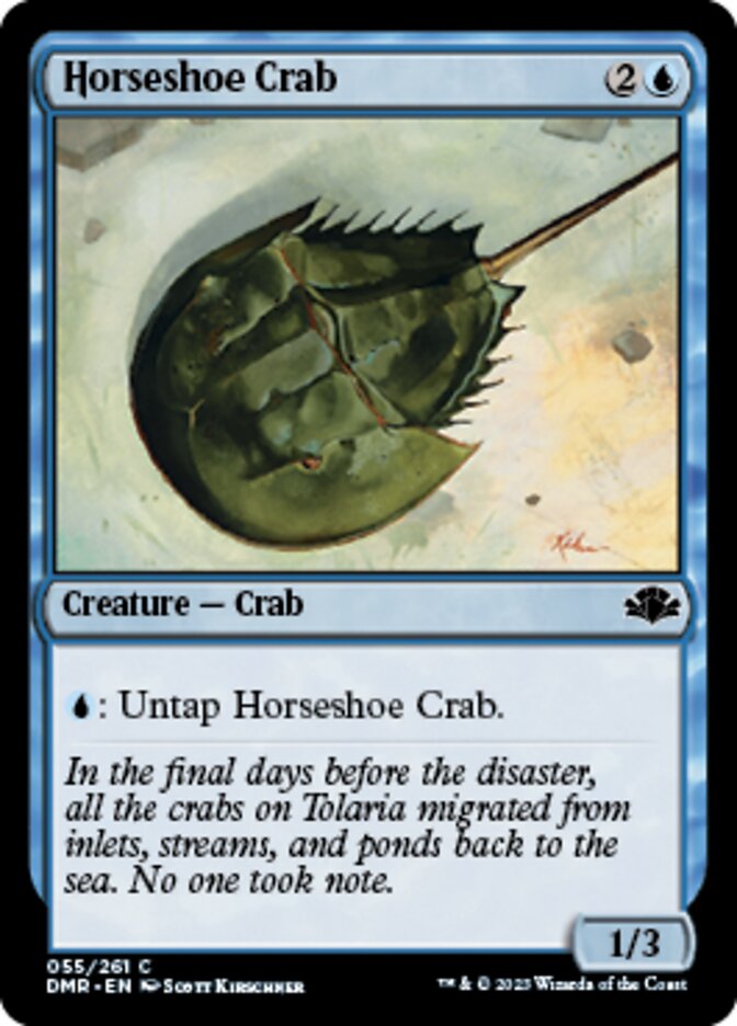 Horseshoe Crab [Dominaria Remastered] | Gaming Infinity