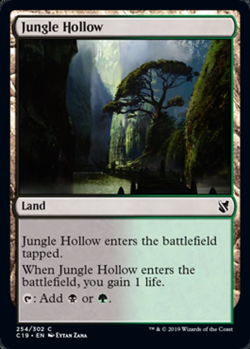 Jungle Hollow [Commander 2019] | Gaming Infinity