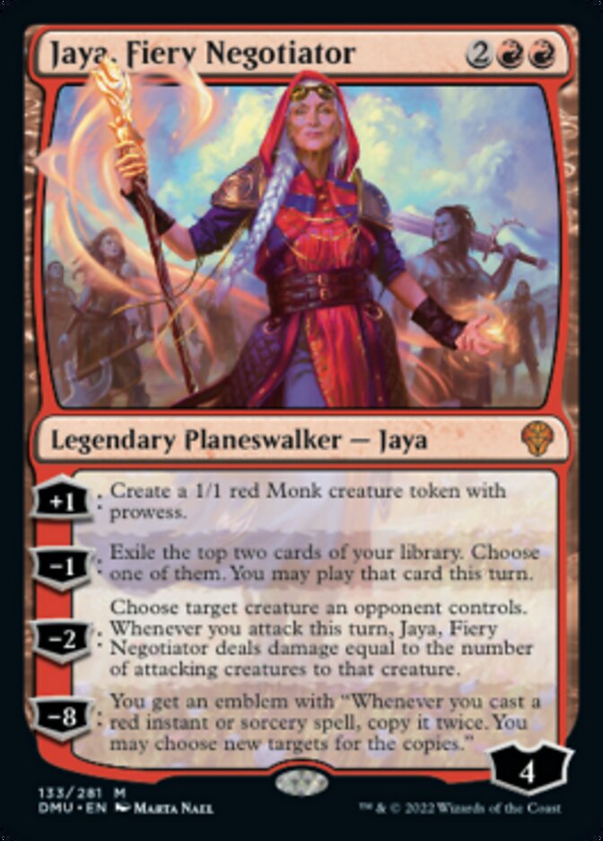 Jaya, Fiery Negotiator [Dominaria United] | Gaming Infinity