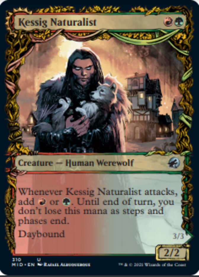 Kessig Naturalist // Lord of the Ulvenwald (Showcase Equinox) [Innistrad: Midnight Hunt] | Gaming Infinity