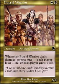 Putrid Warrior [Apocalypse] | Gaming Infinity
