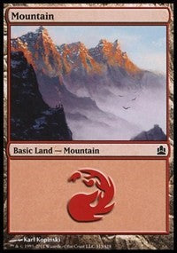 Mountain (313) [Commander 2011] | Gaming Infinity