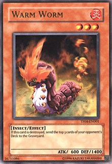 Warm Worm (5D's Tag Force 4) [Yu-Gi-Oh! Video Game Promotional Cards] [TF04-EN001] | Gaming Infinity