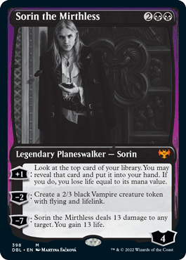 Sorin the Mirthless [Innistrad: Double Feature] | Gaming Infinity