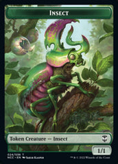 Ogre // Insect Double-sided Token [Streets of New Capenna Commander Tokens] | Gaming Infinity