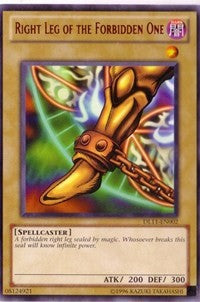 Right Leg of the Forbidden One (Red) [Duelist League Promo] [DL11-EN002] | Gaming Infinity