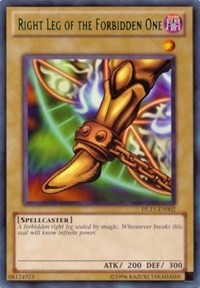 Right Leg of the Forbidden One (Blue) [Duelist League Promo] [DL11-EN002] | Gaming Infinity