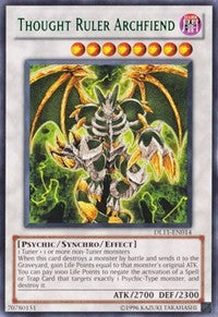 Thought Ruler Archfiend (Green) [Duelist League Promo] [DL11-EN014] | Gaming Infinity