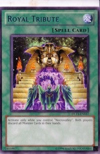 Royal Tribute (Blue) [Duelist League Promo] [DL11-EN017] | Gaming Infinity