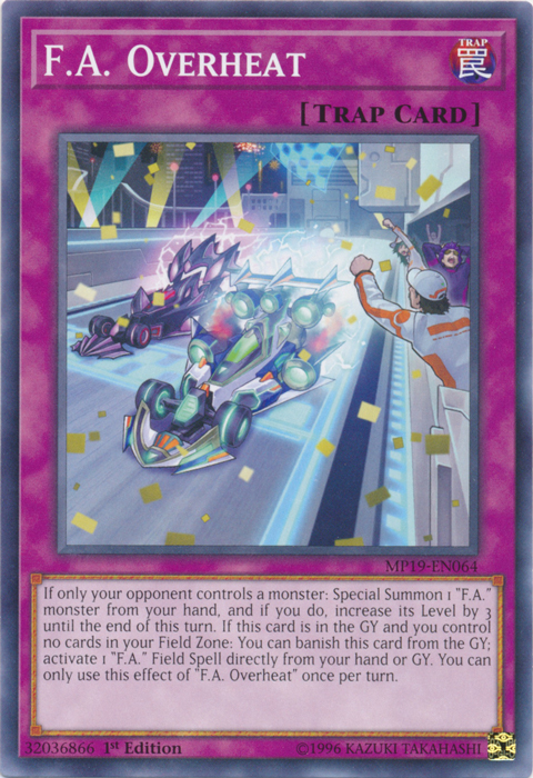 F.A. Overheat [MP19-EN064] Common | Gaming Infinity