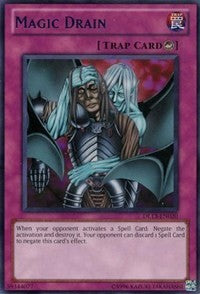 Magic Drain (Blue) [Duelist League Promo] [DL13-EN020] | Gaming Infinity