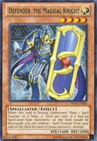 Defender, the Magical Knight (Green) [Duelist League Promo] [DL14-EN006] | Gaming Infinity
