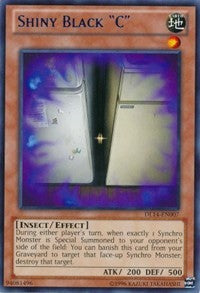 Shiny Black ""C"" (Blue) [Duelist League Promo] [DL14-EN007] | Gaming Infinity