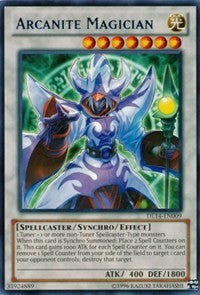 Arcanite Magician (Blue) [Duelist League Promo] [DL14-EN009] | Gaming Infinity