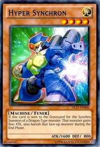 Hyper Synchron (Blue) [Duelist League Promo] [DL17-EN006] | Gaming Infinity