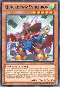 Quickdraw Synchron (Blue) [Duelist League Promo] [DL17-EN008] | Gaming Infinity