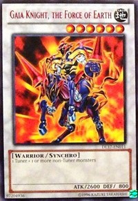 Gaia Knight, the Force of Earth (Red) [Duelist League Promo] [DL17-EN011] | Gaming Infinity