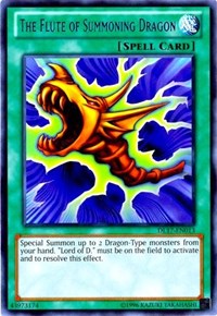 The Flute of Summoning Dragon (Blue) [Duelist League Promo] [DL17-EN013] | Gaming Infinity