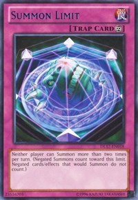 Summon Limit (Blue) [Duelist League Promo] [DL17-EN018] | Gaming Infinity