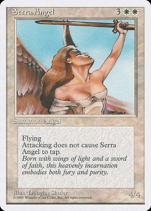 Serra Angel [Fourth Edition] | Gaming Infinity