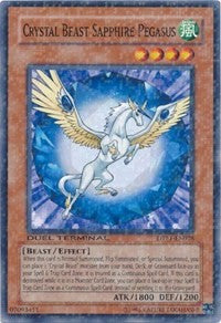 Crystal Beast Sapphire Pegasus [Duel Terminal - Preview] [DTP1-EN028] | Gaming Infinity