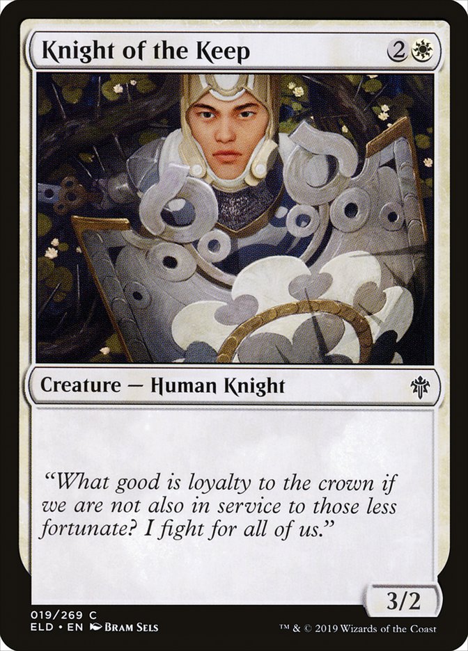 Knight of the Keep [Throne of Eldraine] | Gaming Infinity