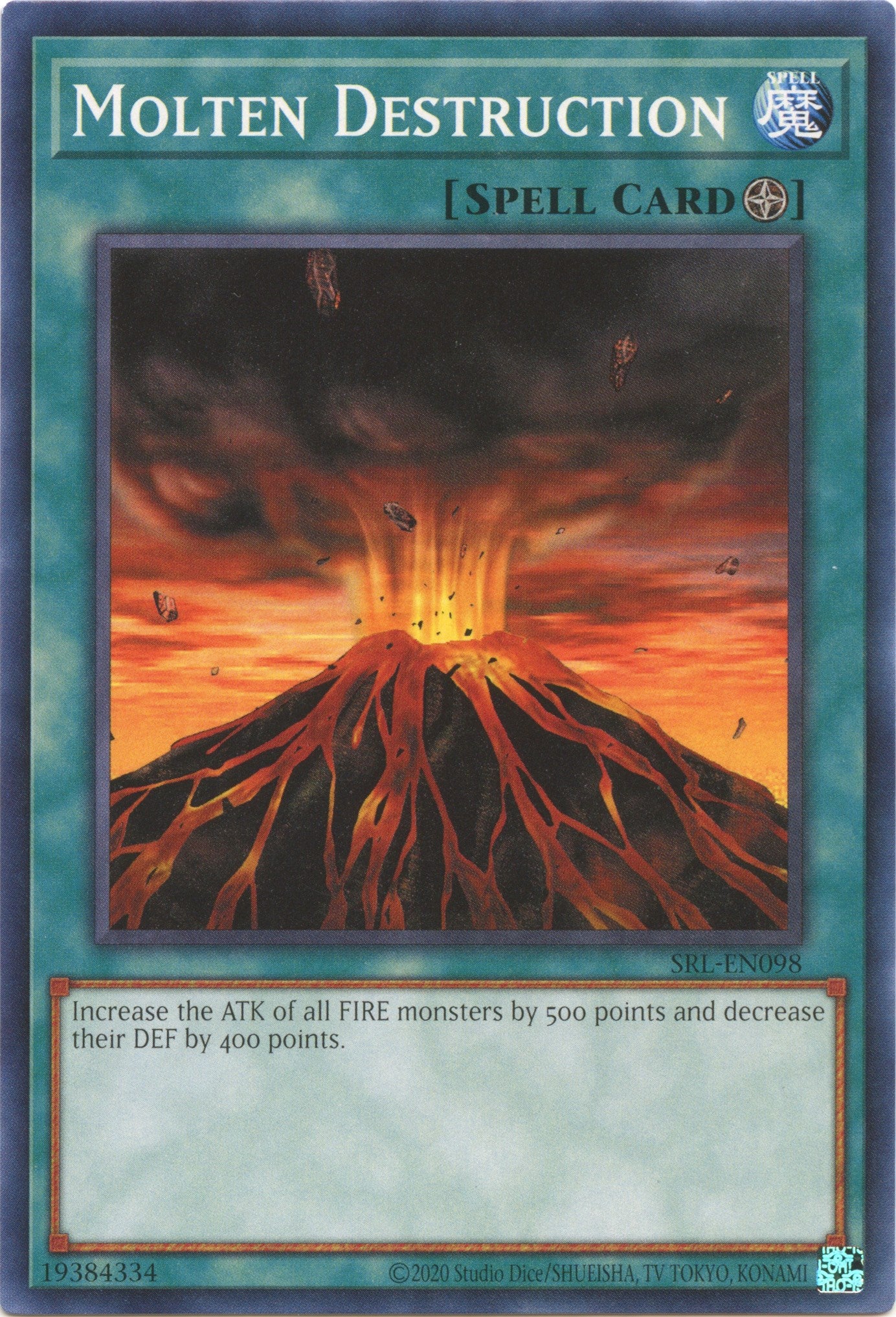 Molten Destruction (25th Anniversary) [SRL-EN098] Common | Gaming Infinity