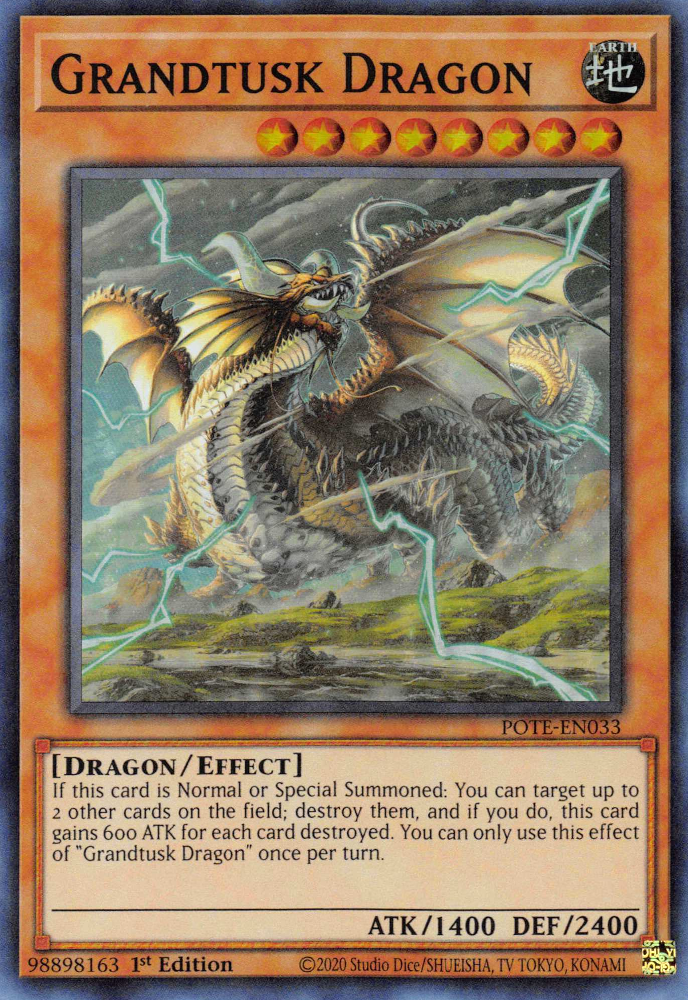 Grandtusk Dragon [POTE-EN033] Super Rare | Gaming Infinity