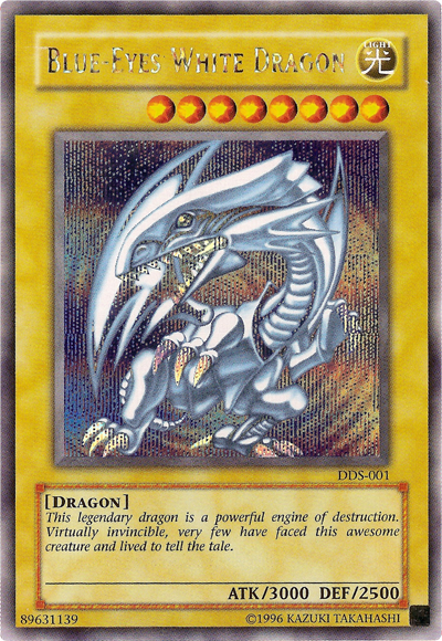 Blue-Eyes White Dragon (Dark Duel Stories) [DDS-001] Secret Rare | Gaming Infinity