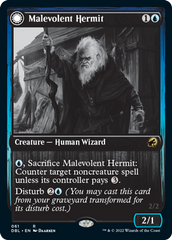 Malevolent Hermit // Benevolent Geist [Innistrad: Double Feature] | Gaming Infinity