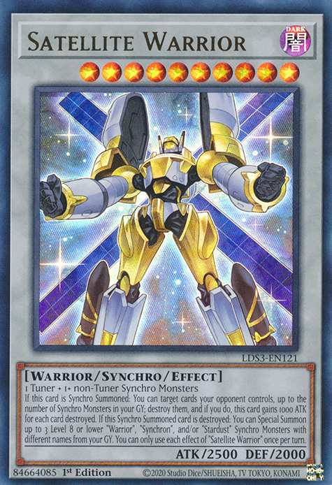 Satellite Warrior [LDS3-EN121] Ultra Rare | Gaming Infinity