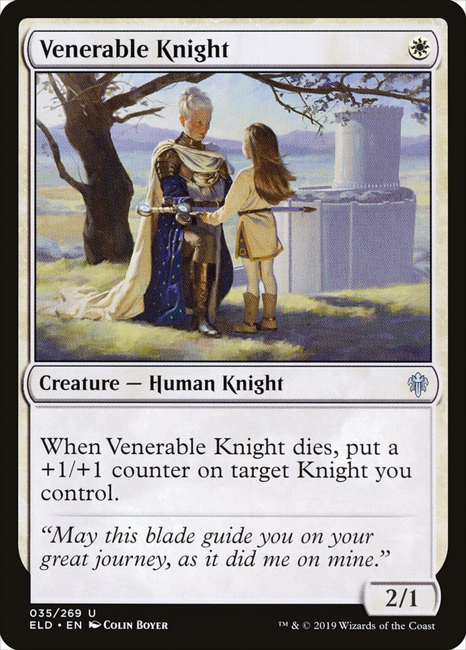 Venerable Knight [Throne of Eldraine] | Gaming Infinity