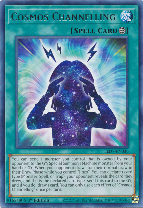 Cosmos Channelling [LED7-EN036] Rare | Gaming Infinity