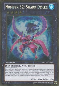 Number 32: Shark Drake [Premium Gold] [PGLD-EN044] | Gaming Infinity