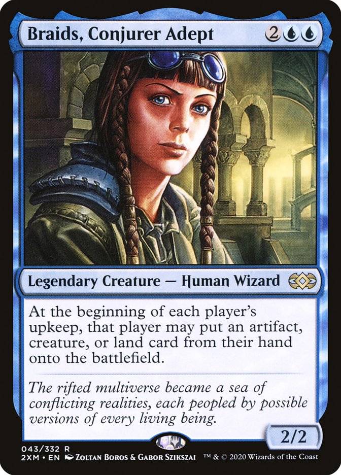 Braids, Conjurer Adept [Double Masters] | Gaming Infinity