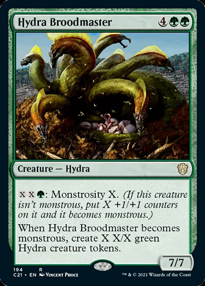 Hydra Broodmaster [Commander 2021] | Gaming Infinity