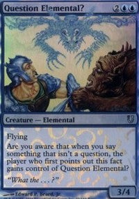 Question Elemental? (Alternate Foil) [Unhinged] | Gaming Infinity