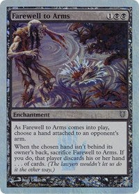 Farewell to Arms (Alternate Foil) [Unhinged] | Gaming Infinity