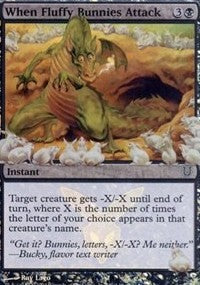 When Fluffy Bunnies Attack (Alternate Foil) [Unhinged] | Gaming Infinity