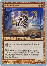 Goblin Mime (Alternate Foil) [Unhinged] | Gaming Infinity