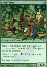 Shoe Tree (Alternate Foil) [Unhinged] | Gaming Infinity