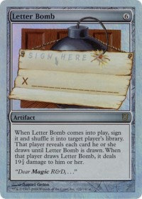 Letter Bomb (Alternate Foil) [Unhinged] | Gaming Infinity