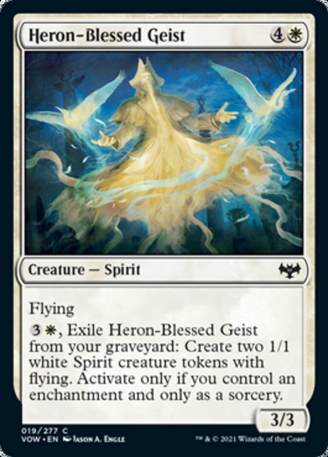 Heron-Blessed Geist [Innistrad: Crimson Vow] | Gaming Infinity