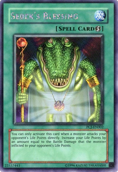 Sebek's Blessing [PCJ-EN002] Prismatic Secret Rare | Gaming Infinity